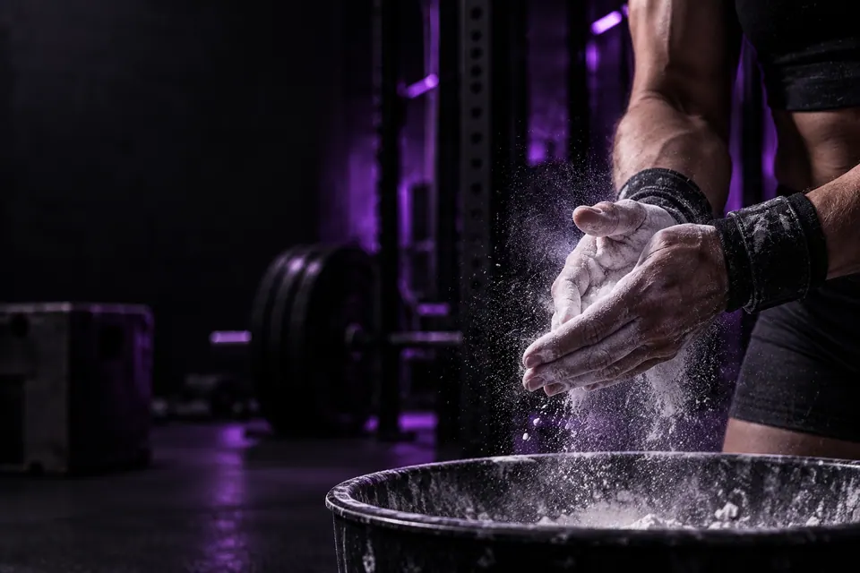Training photograph from Vigour Studio Gym materials